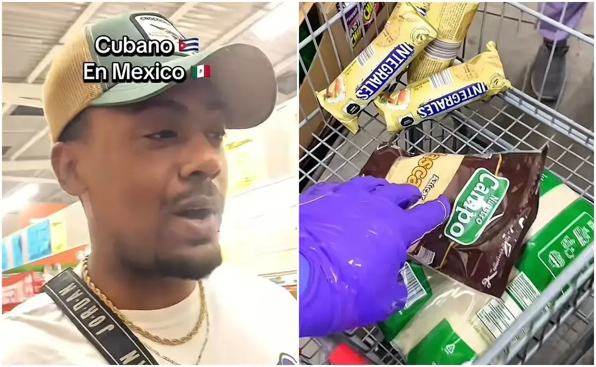 Un cubano sorprendido por los precios en una tienda 3B en México.