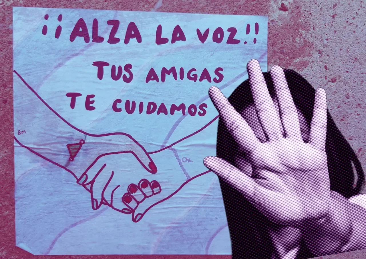 Un equipo de trabajo en el Instituto de las Mujeres Guanajuatenses.