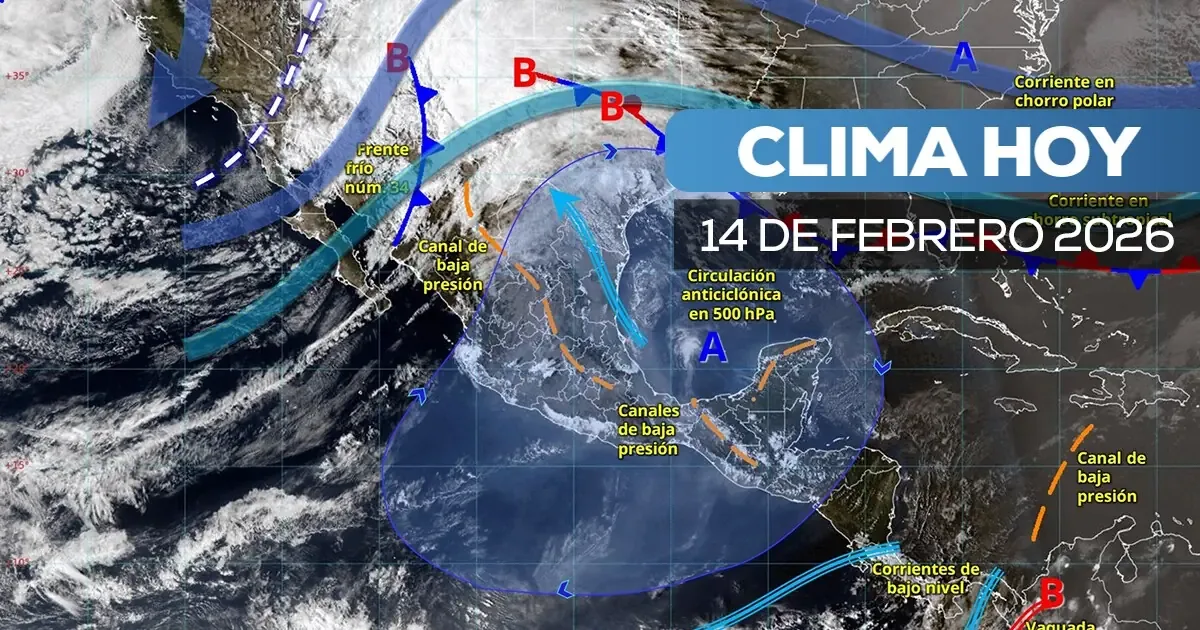 Un frente frío y un anticiclón generan altas temperaturas en el país.