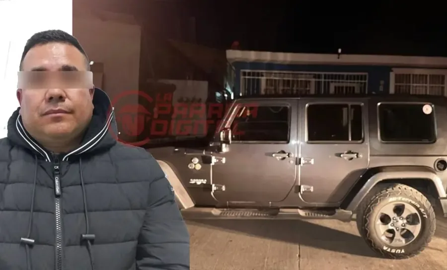Un funcionario municipal enfrenta cargos tras ser arrestado en un vehículo robado en Chihuahua.