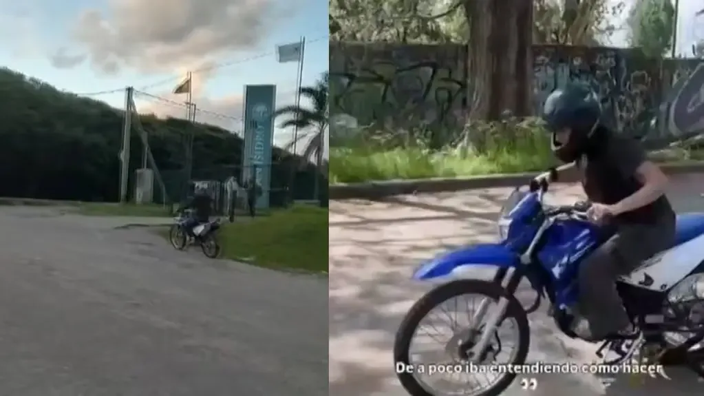 Un grupo enseña maniobras peligrosas en la calle, poniendo en riesgo la vida de los transeúntes.