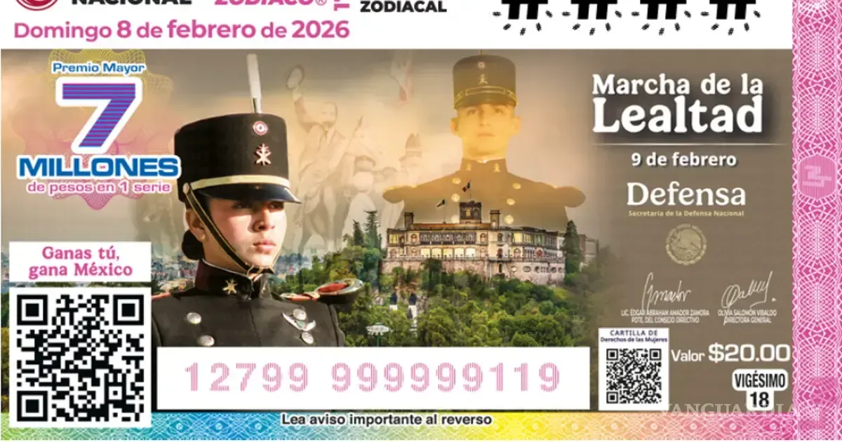 Un habitante de Saltillo se convierte en millonario tras ganar el premio mayor en un sorteo especial.