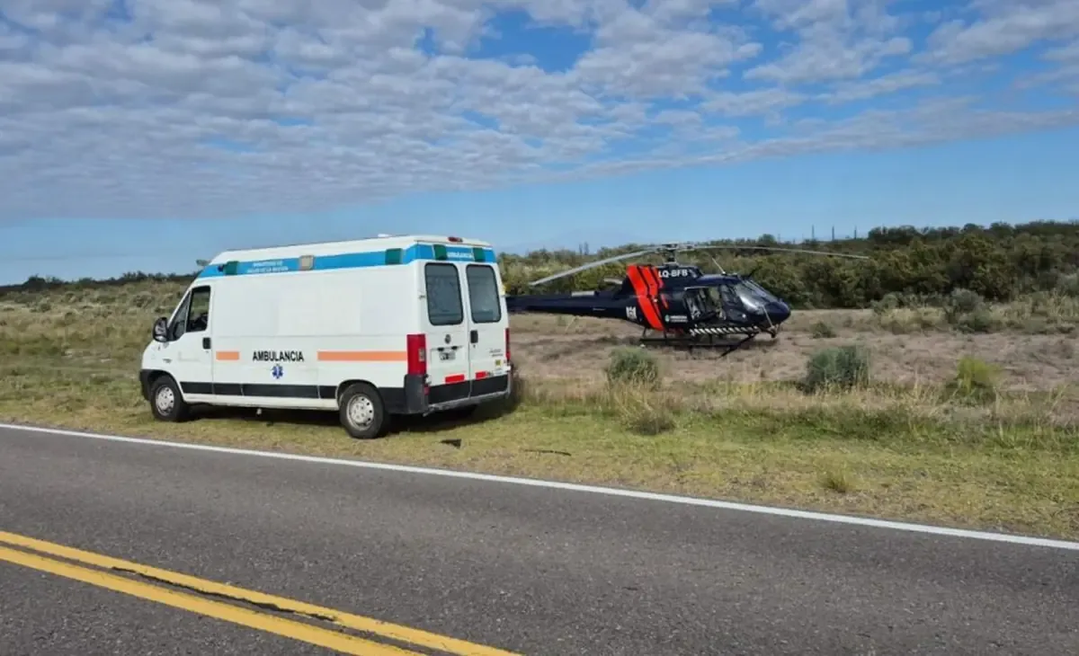 Un hombre de 66 años fue encontrado tras haber desaparecido cuando viajaba en moto.