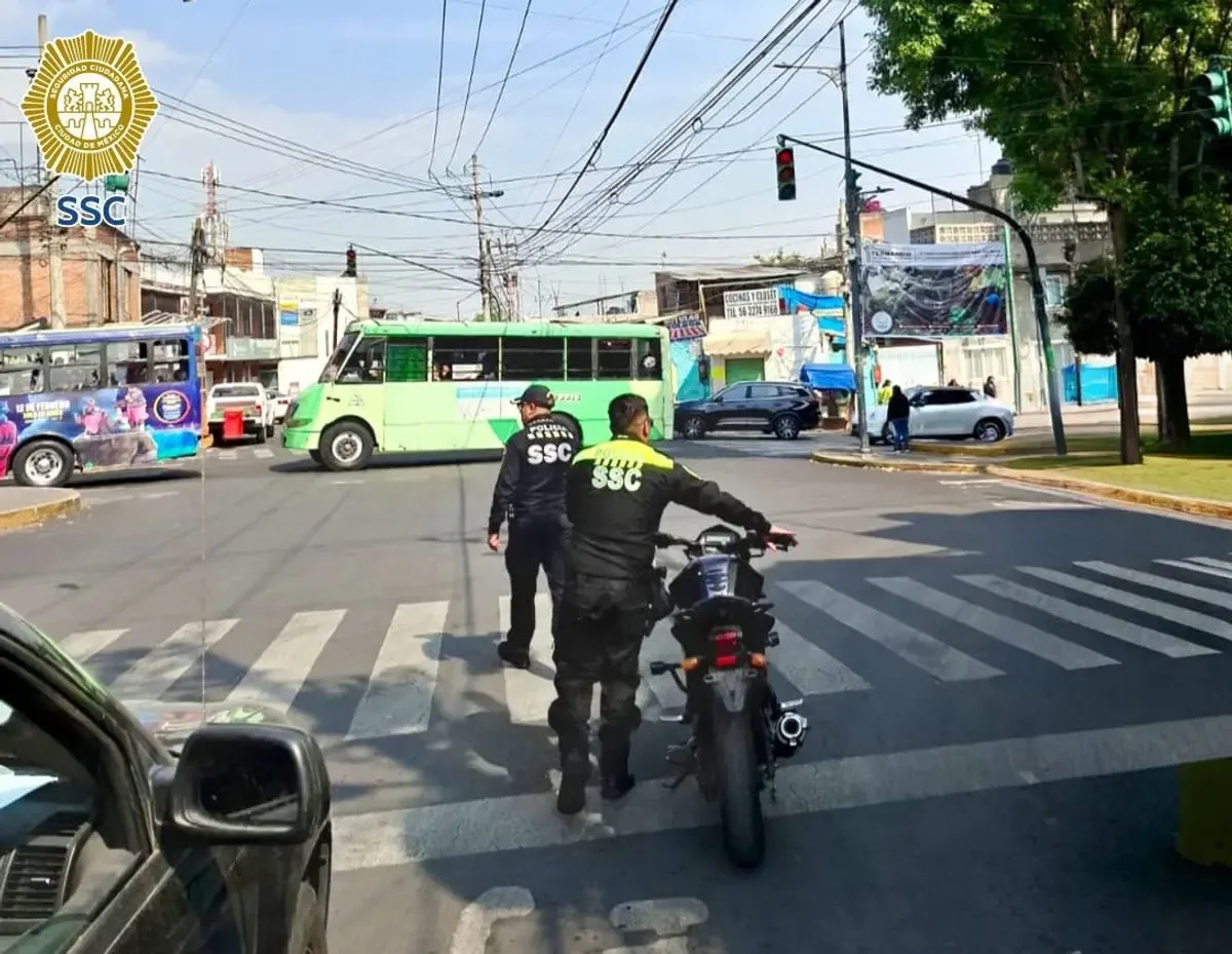 Un hombre herido en un ataque a tiros en la alcaldía Cuauhtémoc.