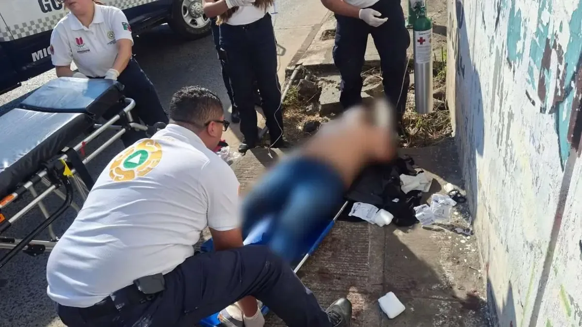 Un hombre resultó herido en un enfrentamiento tras un asalto fallido a un empresario.