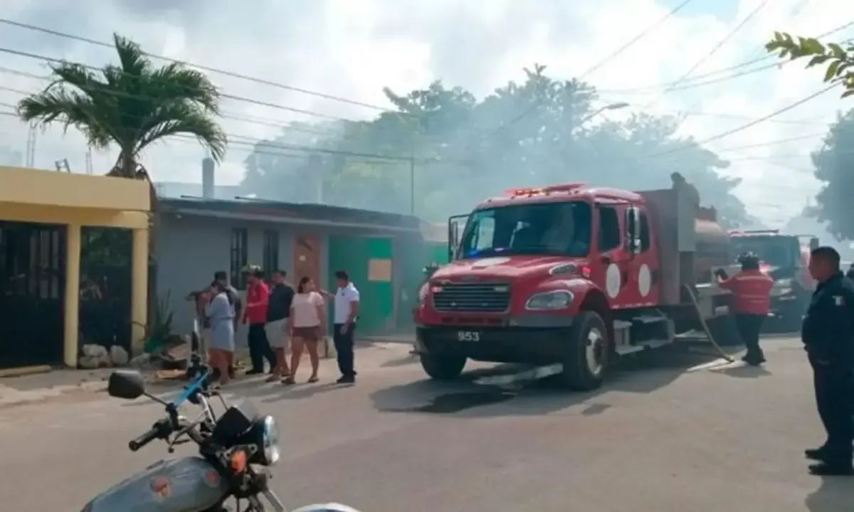 Un incendio en un taller de carpintería generó daños materiales, pero no se reportaron heridos.