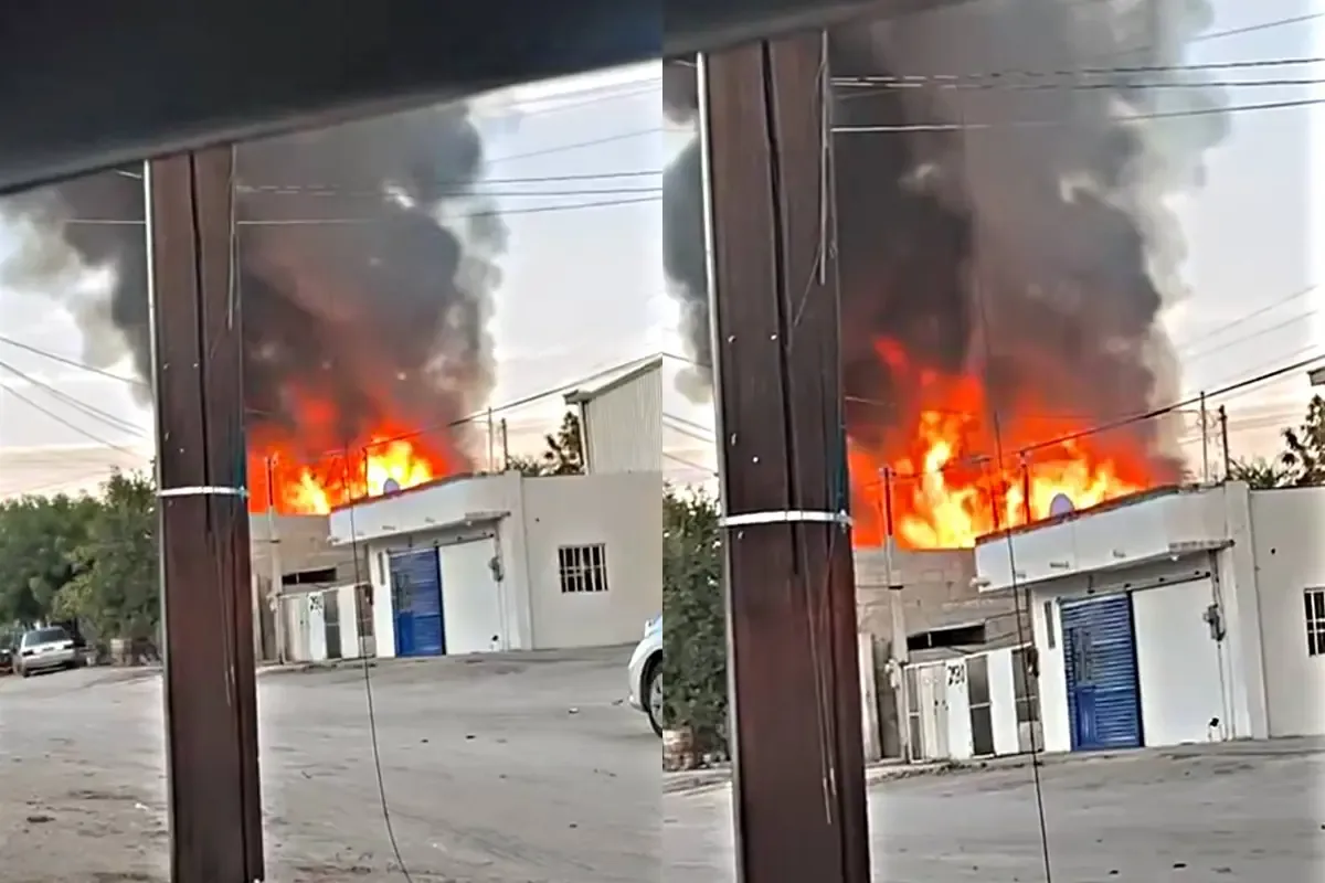 Un incendio en una bodega en el techo de una casa en La Paz no dejó heridos, pero movilizó a los bomberos.