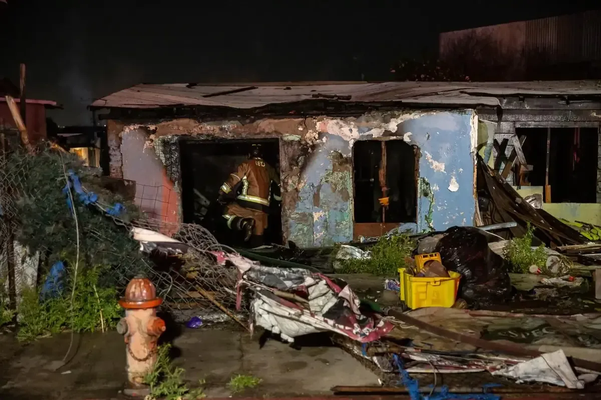 Un incendio en una vivienda de la colonia Alemán fue atendido sin reportes de lesionados.