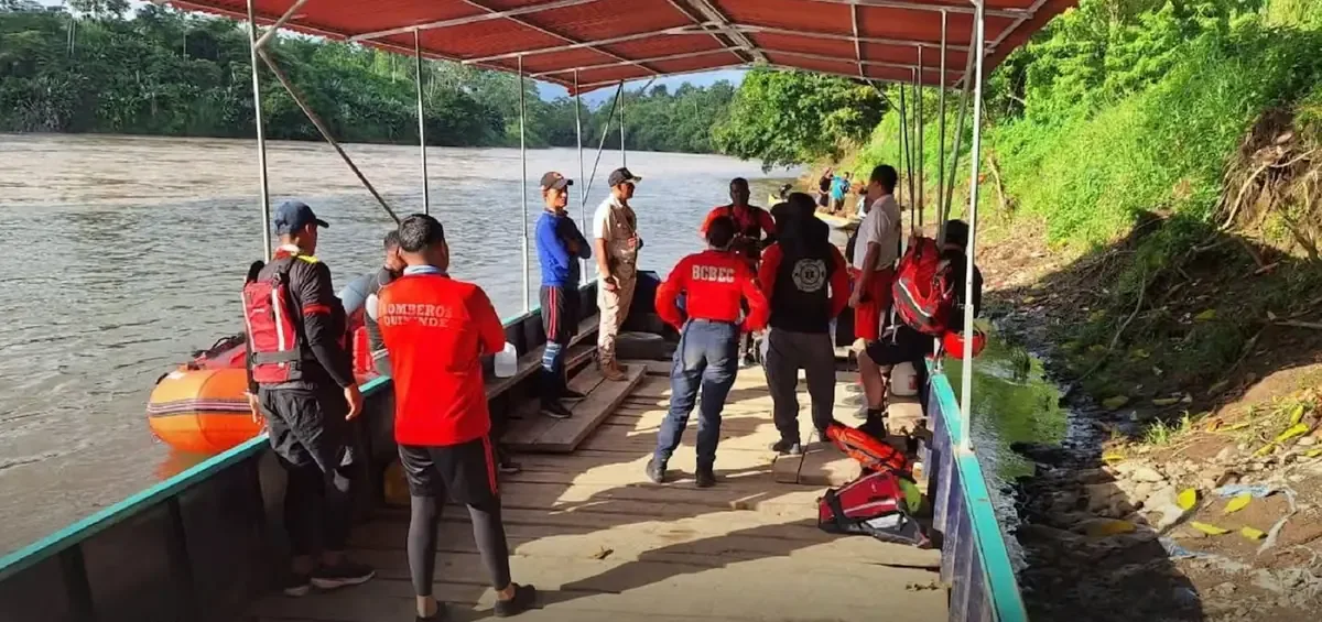 Un joven de 14 años se encuentra desaparecido en Muisne tras un accidente en el río.