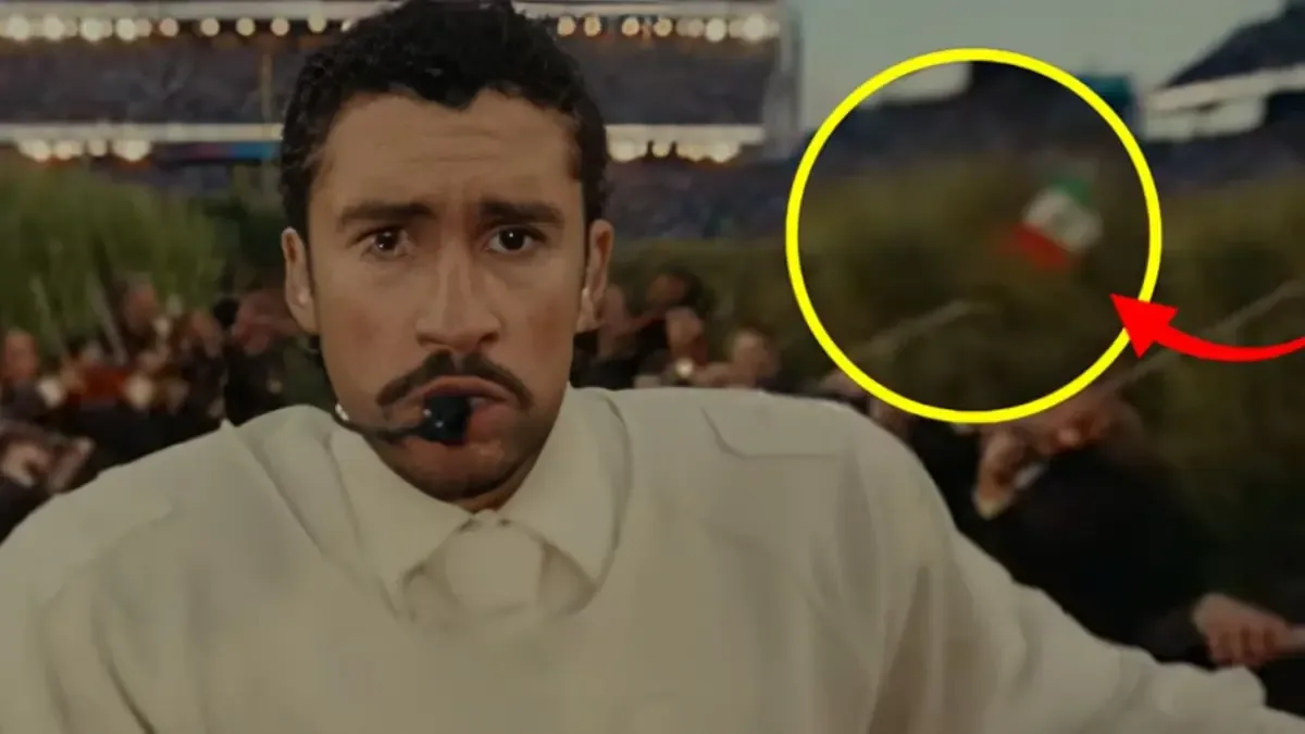 Un joven revela su experiencia disfrazado durante el show del Super Bowl LX.