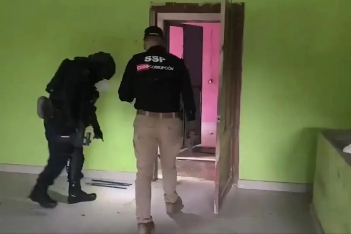 Un operativo interinstitucional reveló un centro de operaciones delictivas en la región Mezcalapa-Ocuilapa.