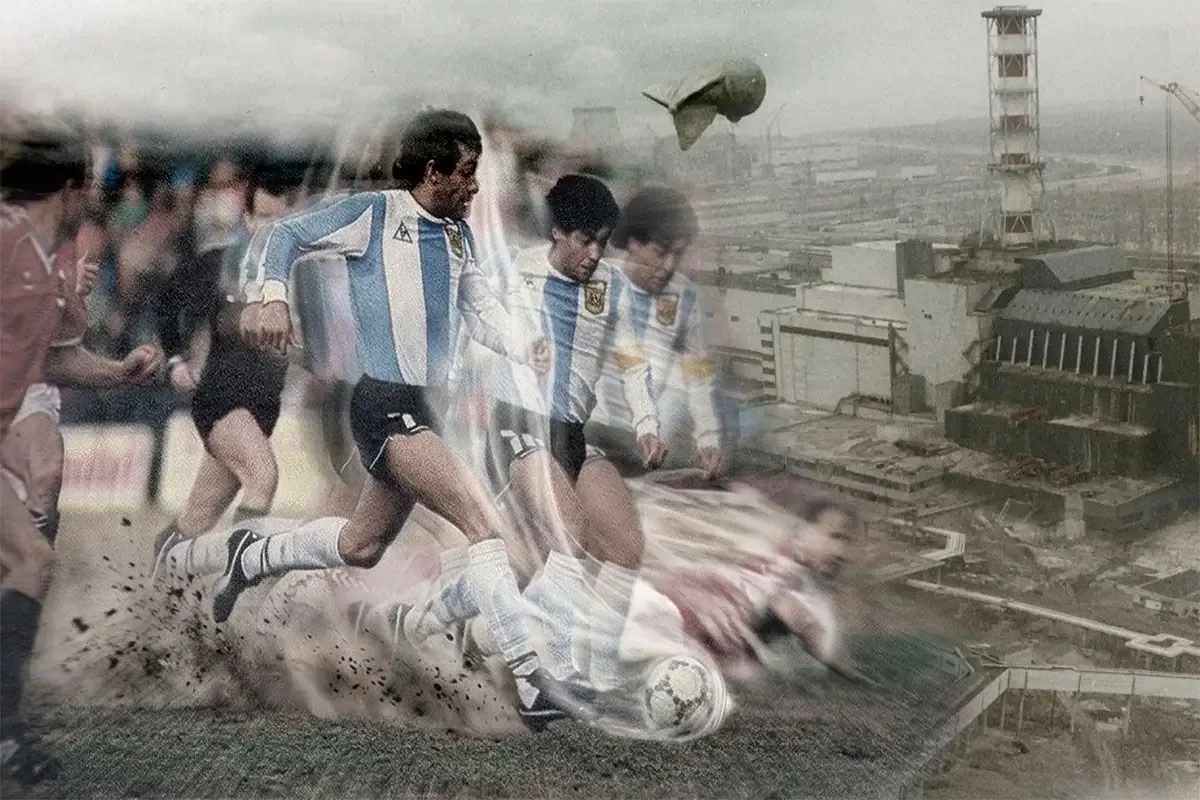Un partido marcado por el desastre nuclear que afectó a Europa y la historia del fútbol.