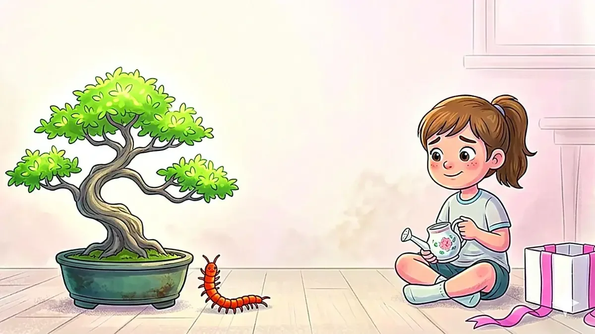 Un relato sobre la conexión entre el cuidado de las plantas y la responsabilidad personal.