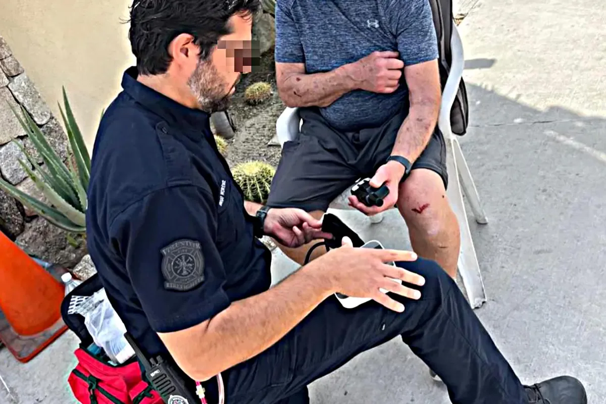 Un turista mayor fue encontrado en buen estado de salud tras perderse en el cerro.