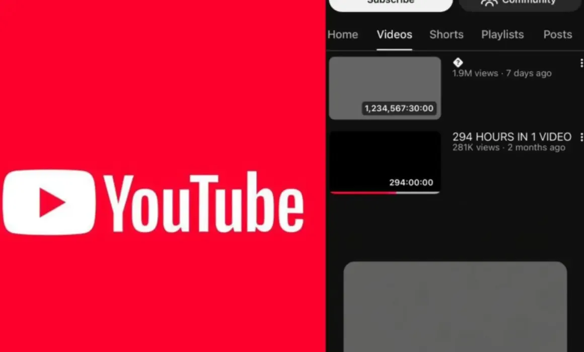 Un video de YouTube genera discusión por su controvertida duración.