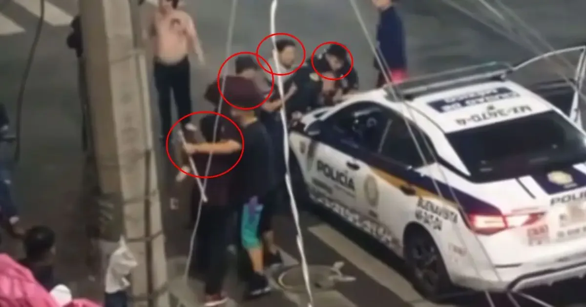 Un video viraliza la agresión a un uniformado durante una revisión de rutina en Cuauhtémoc.
