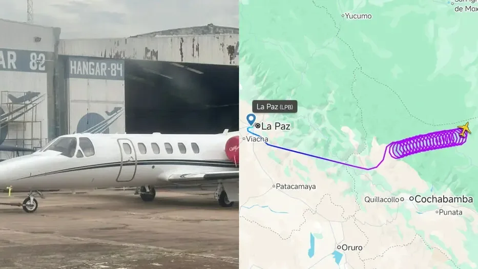 Un vuelo de La Paz a Cochabamba se accidentó después de dos horas en el aire, generando incertidumbre sobre las causas.