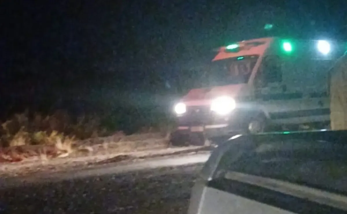 Una camioneta despistó en el peligroso tramo del Km 80, por daños en la vía.