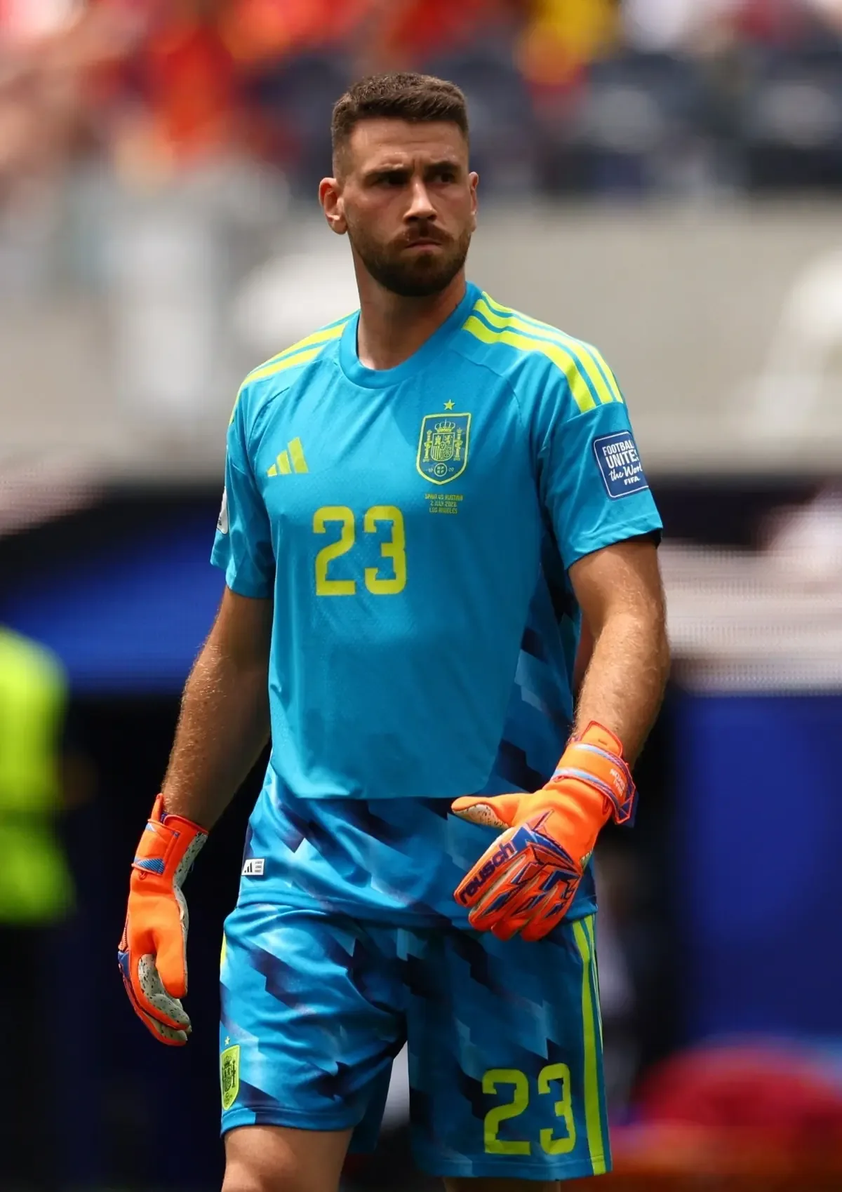 El portero español supera a Walter Zenga con 519 minutos sin recibir goles en Copas del Mundo.