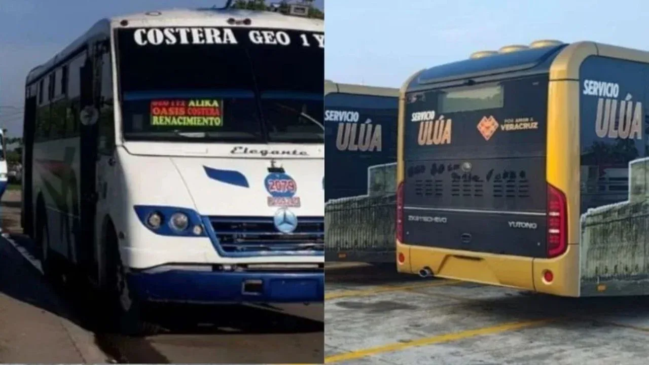 Usuarios recuperan el servicio de transporte público en Veracruz-Boca del Río.