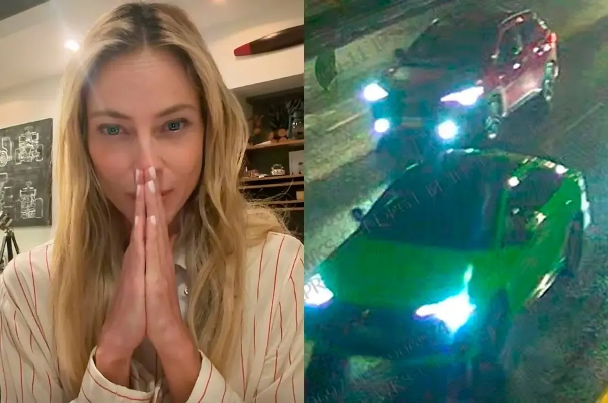 La conductora relató un momento crítico mientras manejaba en la capital del país.