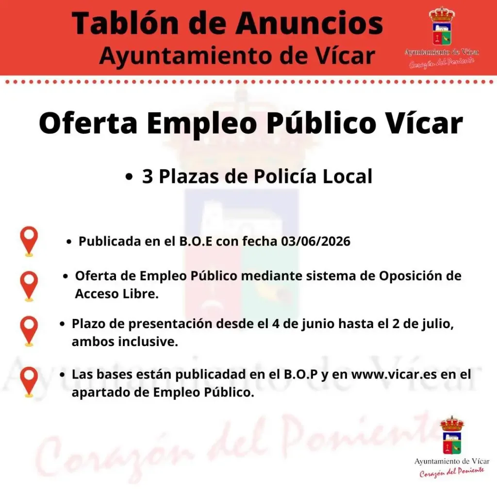El Ayuntamiento busca fortalecer la seguridad con nuevas incorporaciones.