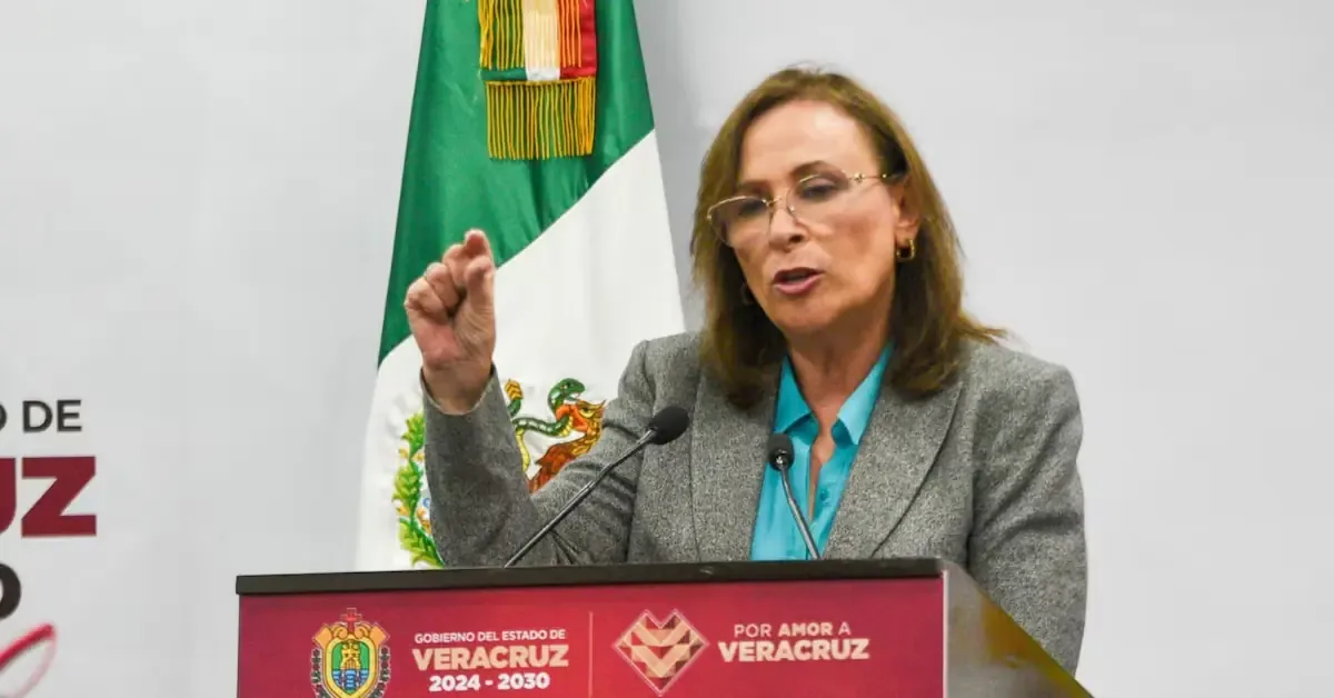 La gobernadora Rocío Nahle asegura que la Fiscalía de Veracruz trabaja para esclarecer el hallazgo de restos humanos.