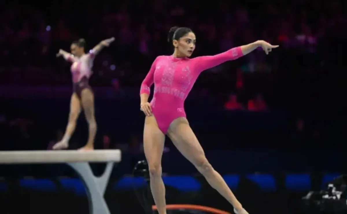 La gimnasta representa a México en el Mundial tras destacar en pruebas recientes.
