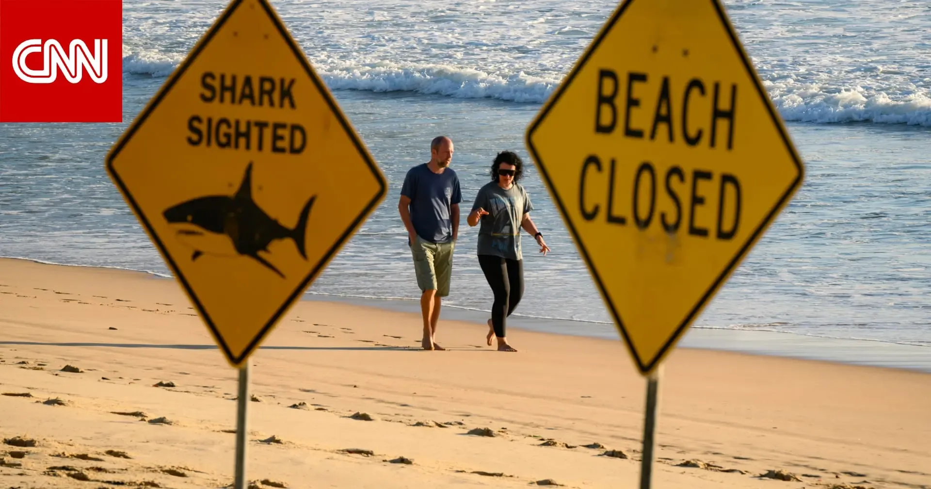 Vigilantes monitorean las playas de Nueva Gales del Sur tras los recientes ataques de tiburones.