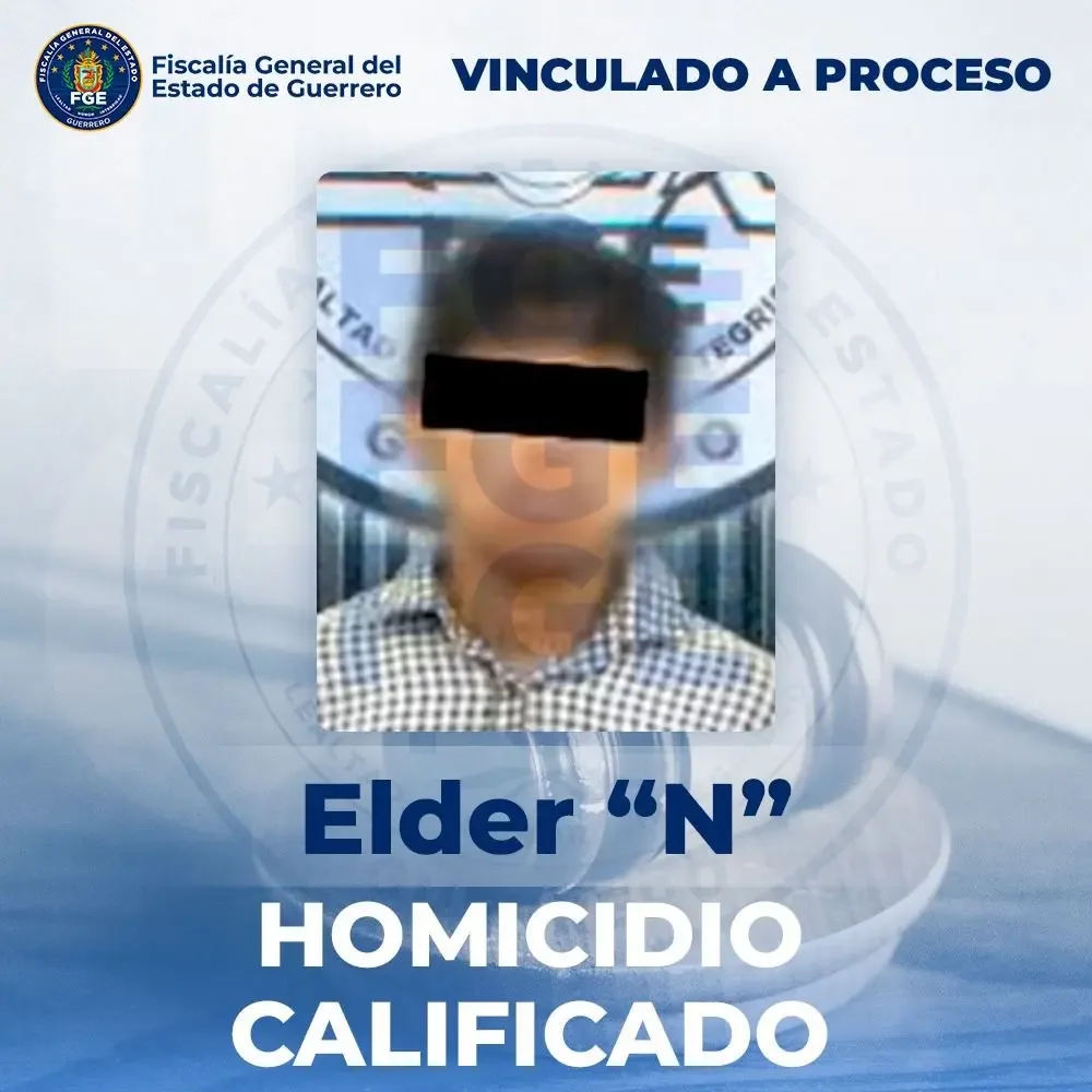 Vinculación a proceso de Elder “N” por homicidio de un menor en Chilpancingo.