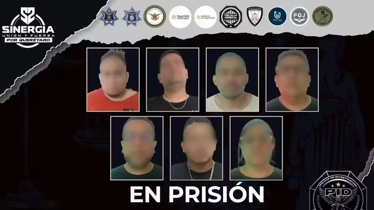 La acción judicial busca desmantelar una banda criminal activa en Querétaro.