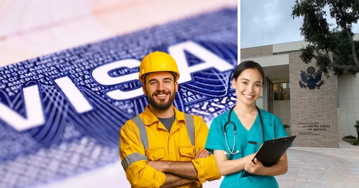Conoce los pasos y requisitos para obtener una visa laboral desde la frontera estadounidense.