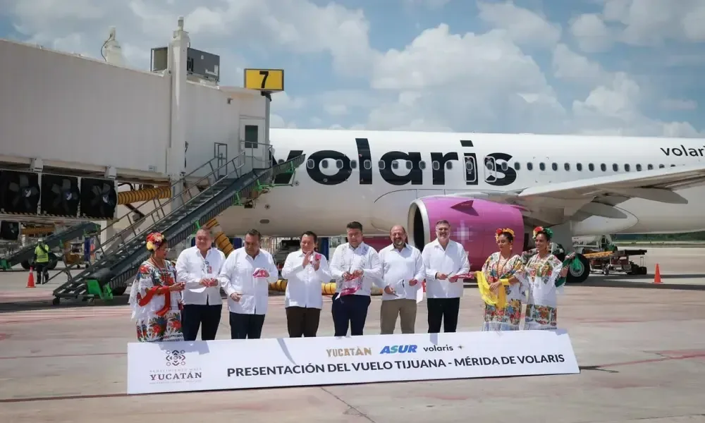 La nueva ruta aérea busca impulsar el turismo y la economía de Yucatán.
