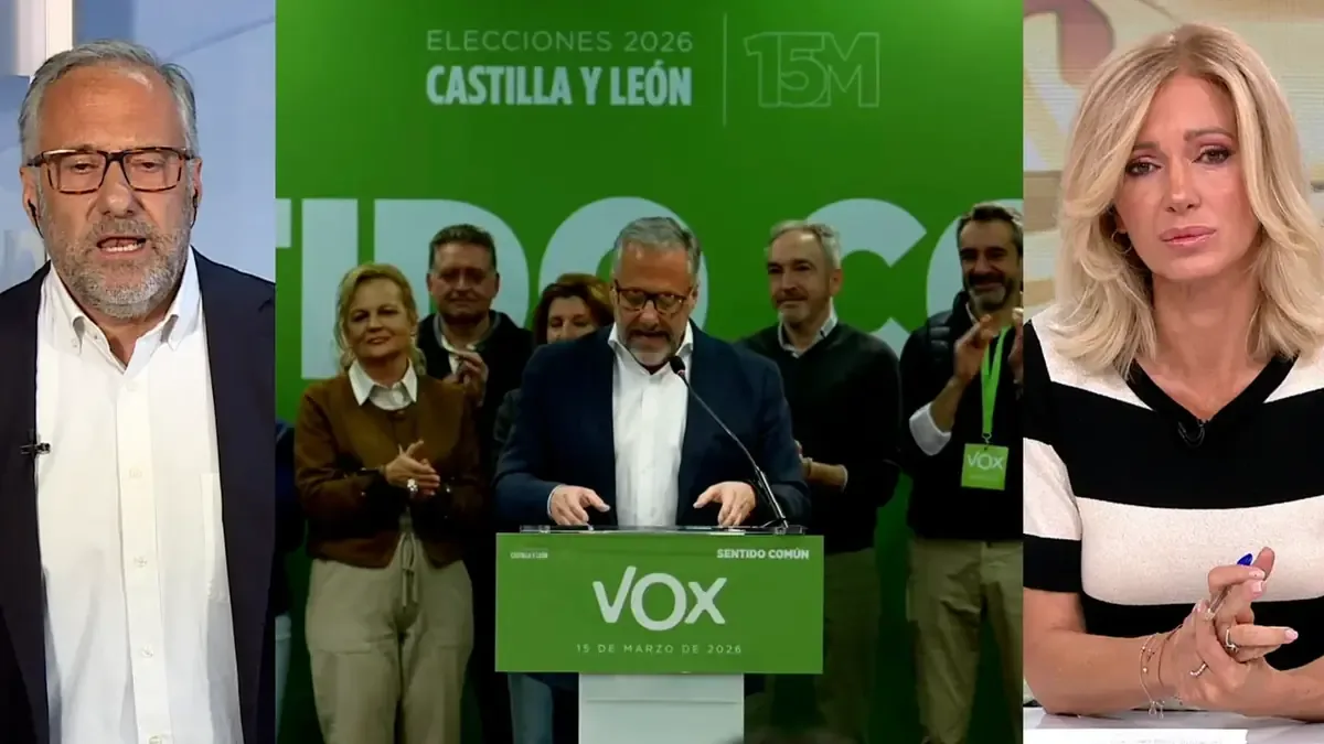 Carlos Pollán de Vox afirma que el PP aceptó sin resistencia la propuesta de prioridad nacional en su pacto gubernamental.