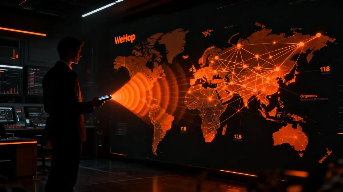 La startup WeHop creció sin publicidad, aprovechando su innovación en comunicación.