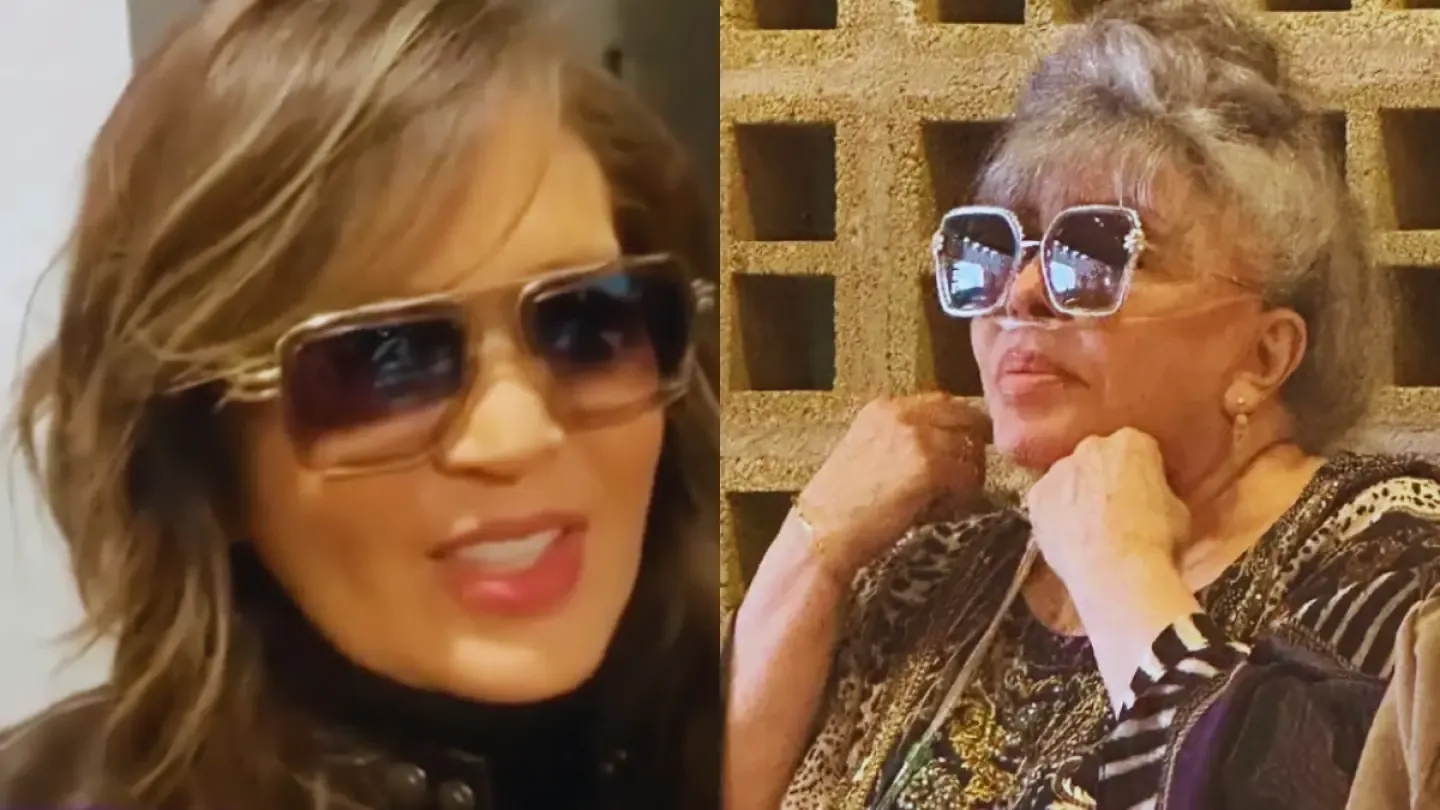 Yolanda Andrade responde a rumores sobre la salud de Verónica Castro en redes sociales.