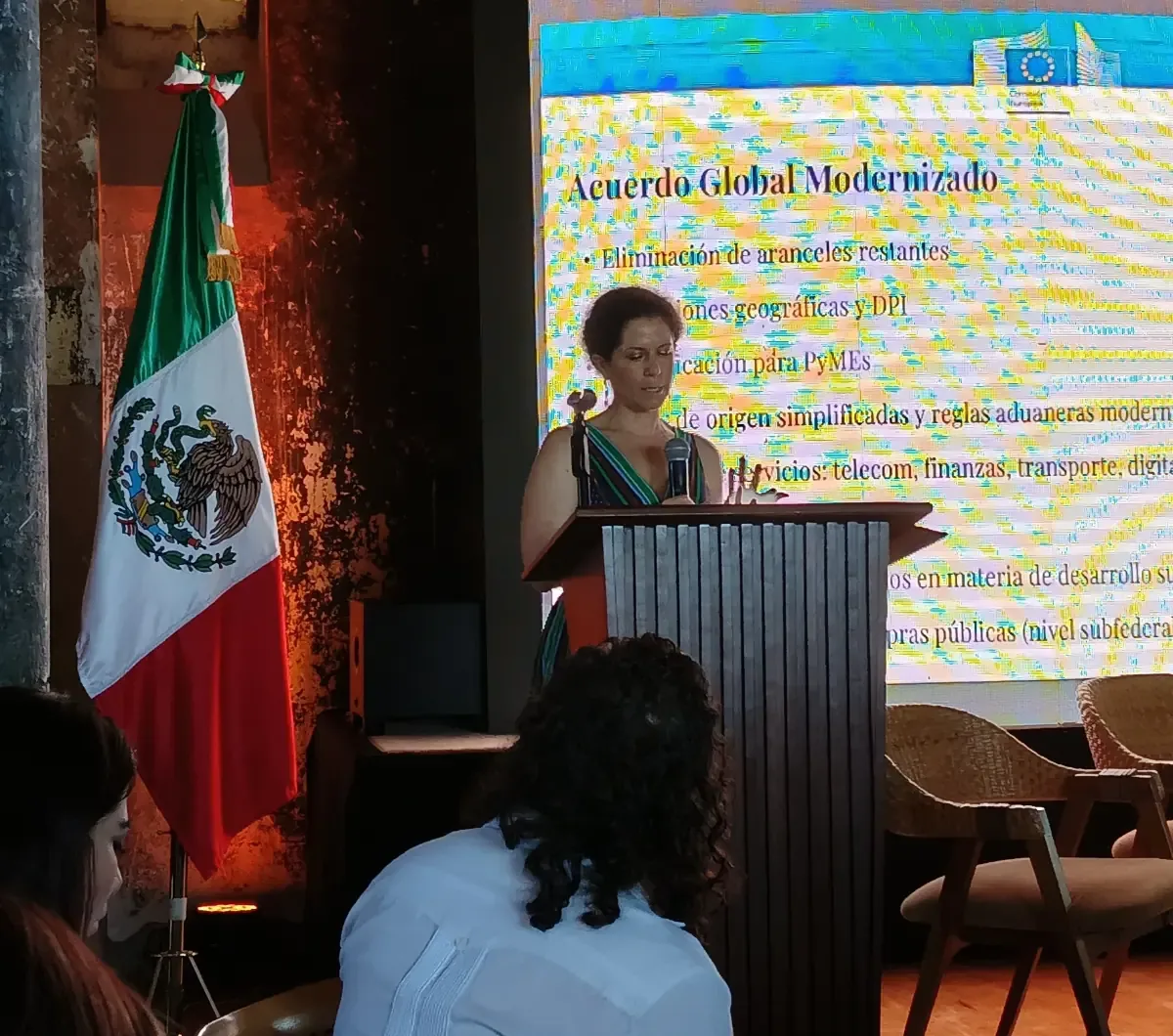El Acuerdo Global Modernizado México-Unión Europea fomenta la inversión y el comercio en Yucatán.