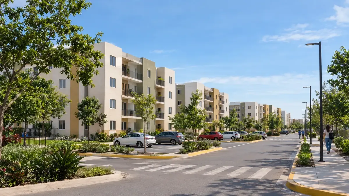 El complejo se construirá sobre un terreno de 240 mil m² y albergará cerca de 10,000 habitantes.