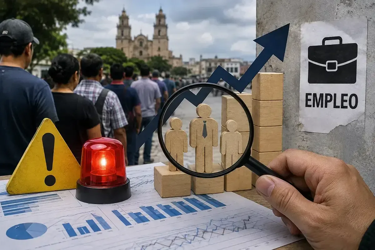 La economía yucateca sigue creciendo, pero la informalidad laboral y la reducción de empleos son preocupantes.