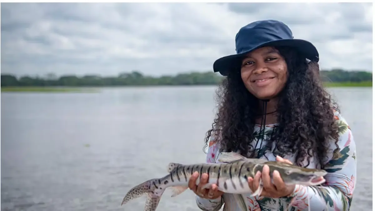 La joven líder recibe reconocimiento mundial por su lucha en favor del agua y la vida en el Magdalena Medio.