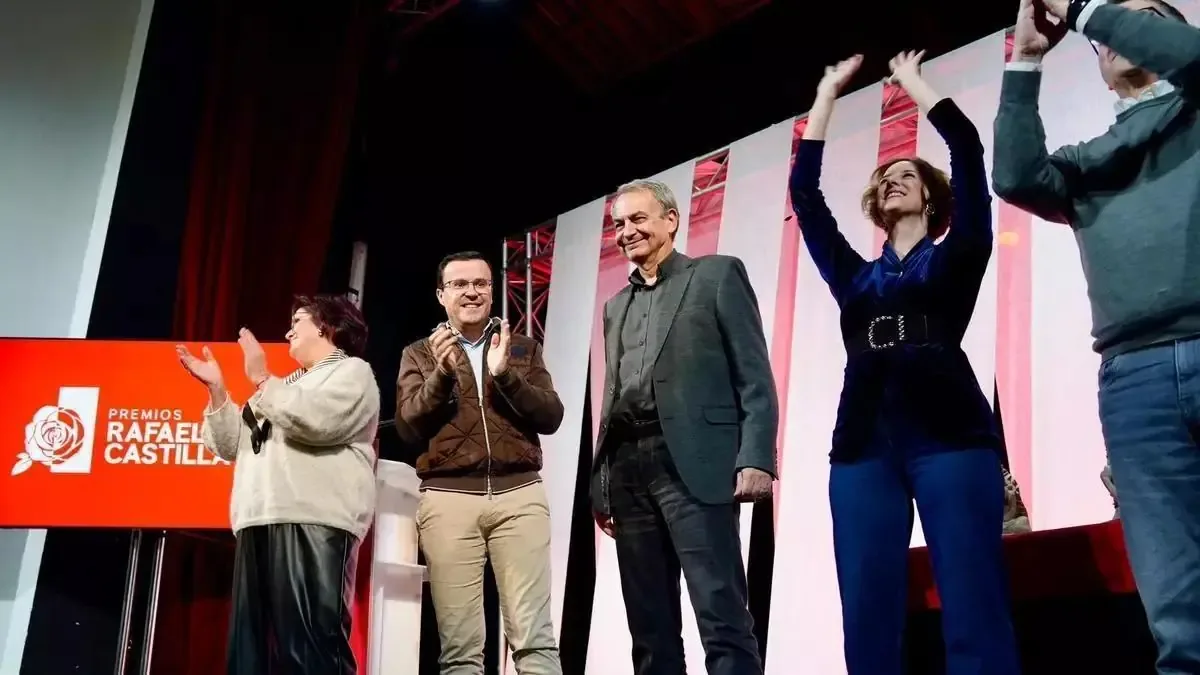 El expresidente defiende a Sánchez y critica políticas de la derecha en sus intervenciones.