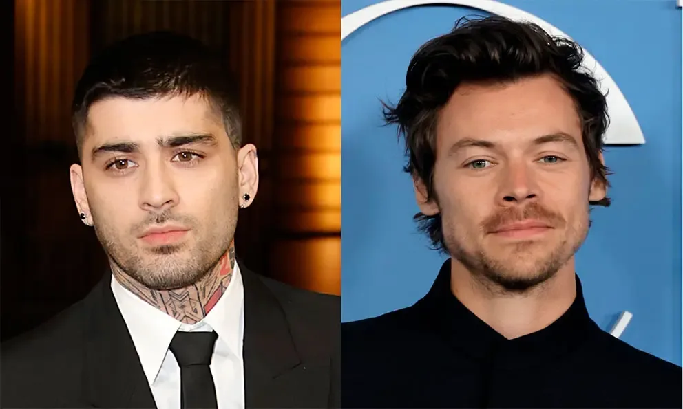 Zayn Malik durante su concierto en Las Vegas, donde lanzó una indirecta a Harry Styles.