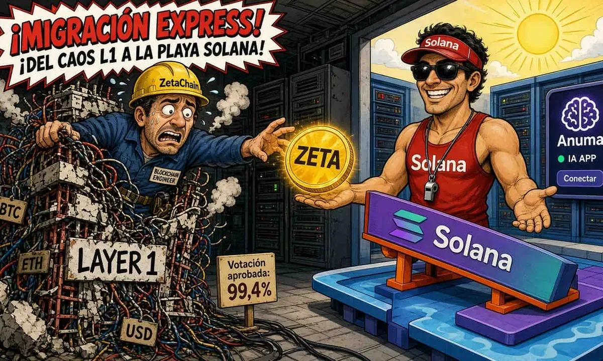 ZetaChain busca reducir costos operativos y concentrar recursos en inteligencia artificial.