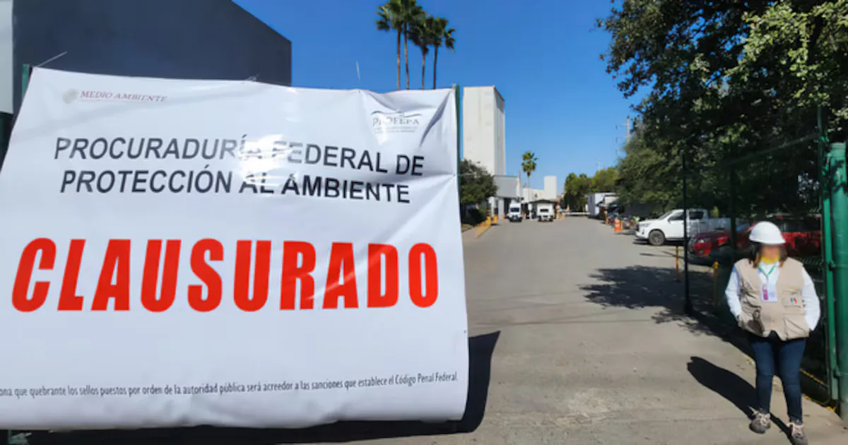 Zinc Nacional implementará medidas ambientales tras la multa de la Profepa.