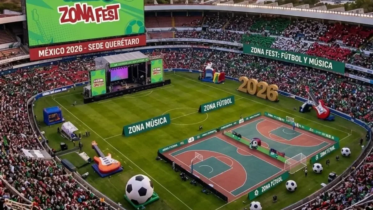 La apertura de la Zona Fest coincide con el inicio de la Copa Mundial 2026, ofreciendo diversión y actividades para toda la familia.